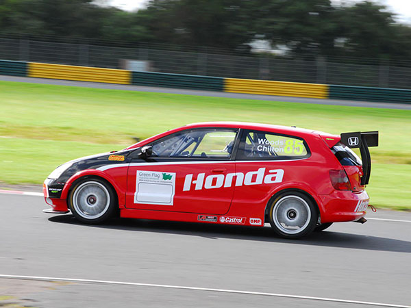 Honda rally car