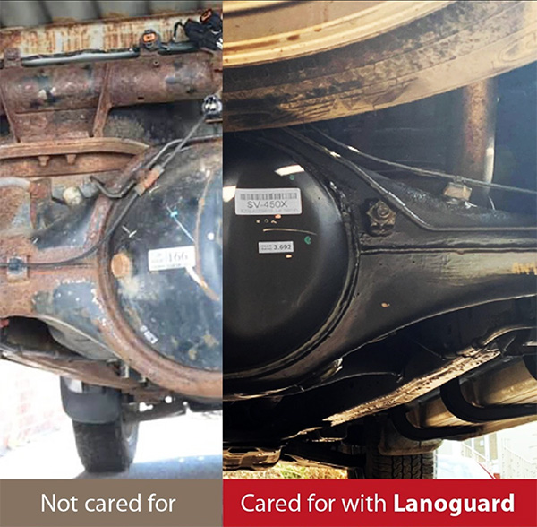 Lanoguard rust protection